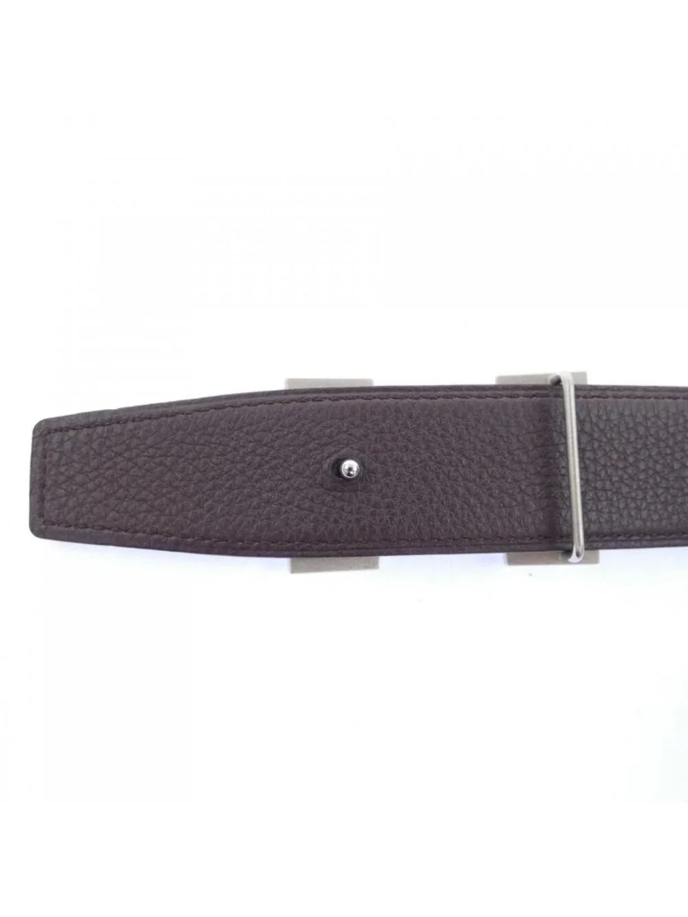 Hermes Guilloche 32 Reversible Belt
